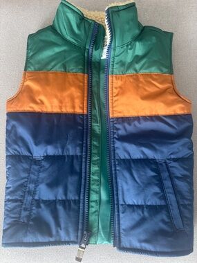 Carters Colorblock Puffer Vest